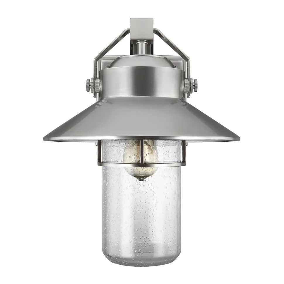 Außenlampe Wand IP44 E27 Glas Maritim Terrasse Haus