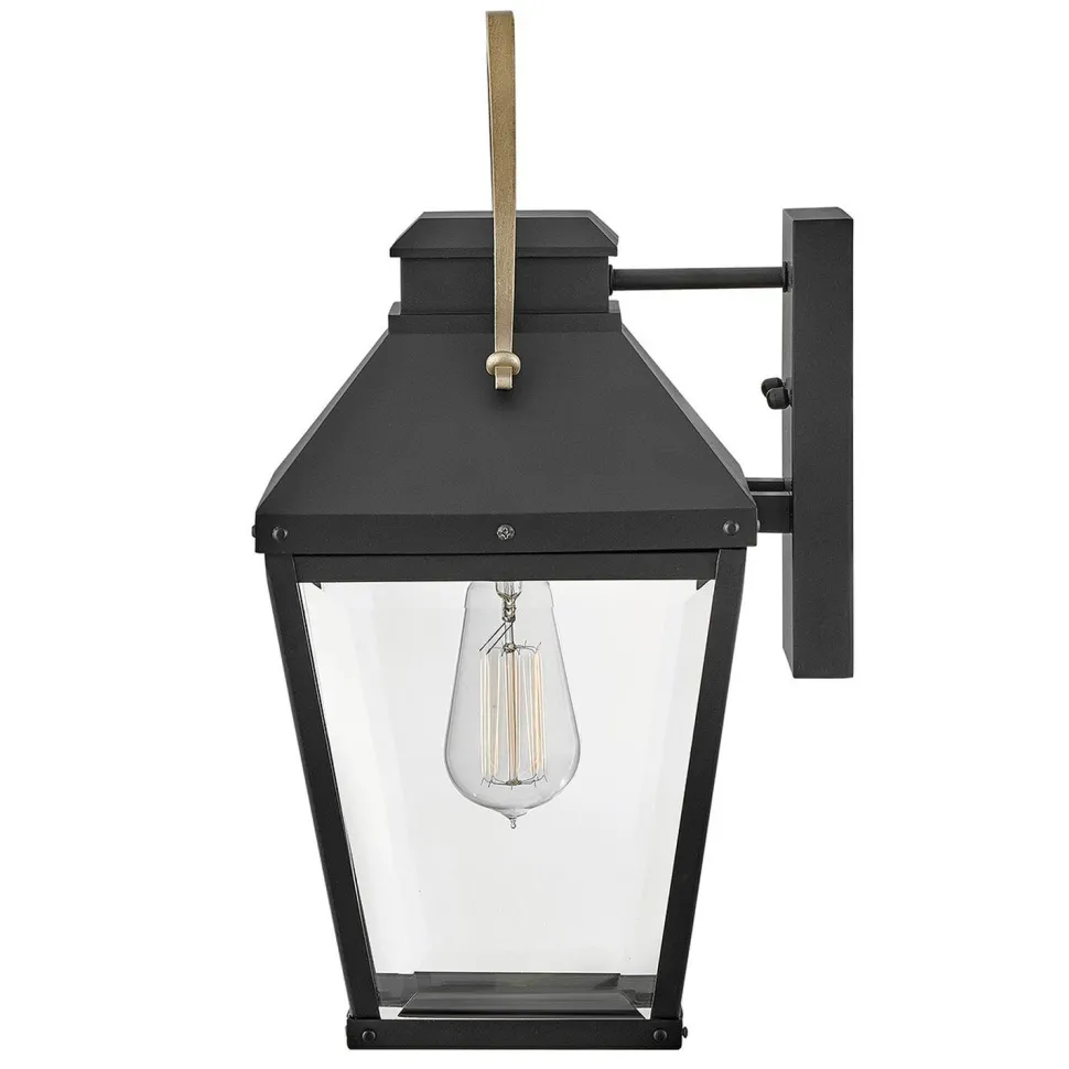 Außenlampe Wand Rustikal Vintage H: 42,8 cm IP44 E27