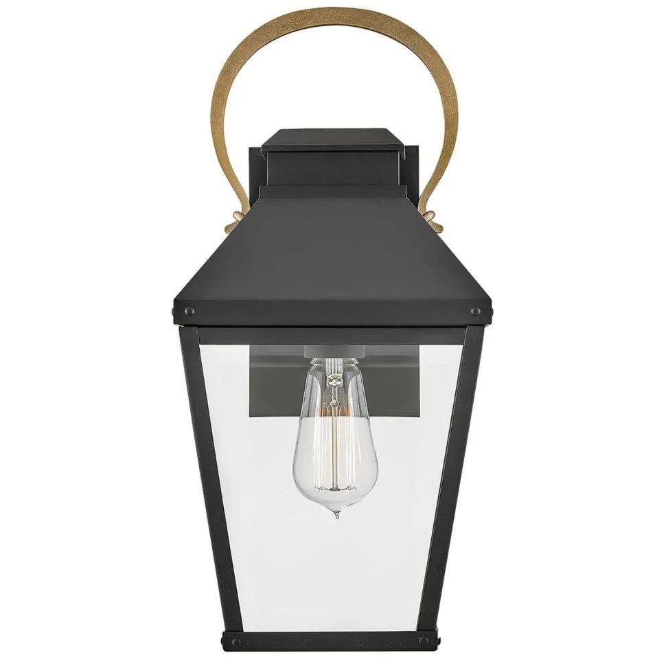 Außenlampe Wand Rustikal Vintage H: 42,8 cm IP44 E27