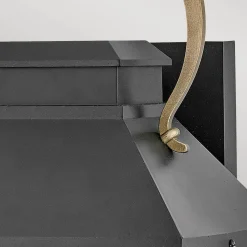 Außenlampe Wand Rustikal Vintage H: 42,8 cm IP44 E27