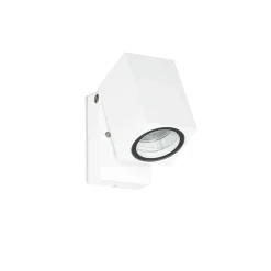 Außenleuchte AALBORG Weiß verstellbar IP44 Eingang