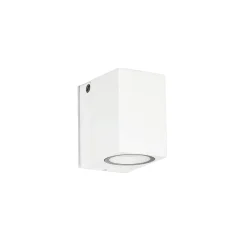 Außenleuchte AALBORG Weiß verstellbar IP44 Eingang