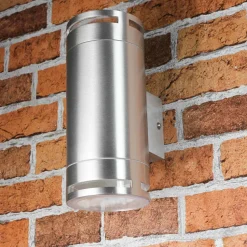 Außenleuchte Alu up & down