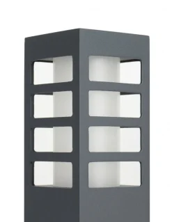 Außenleuchte Anthrazit 50cm eckig IP54 blendarm