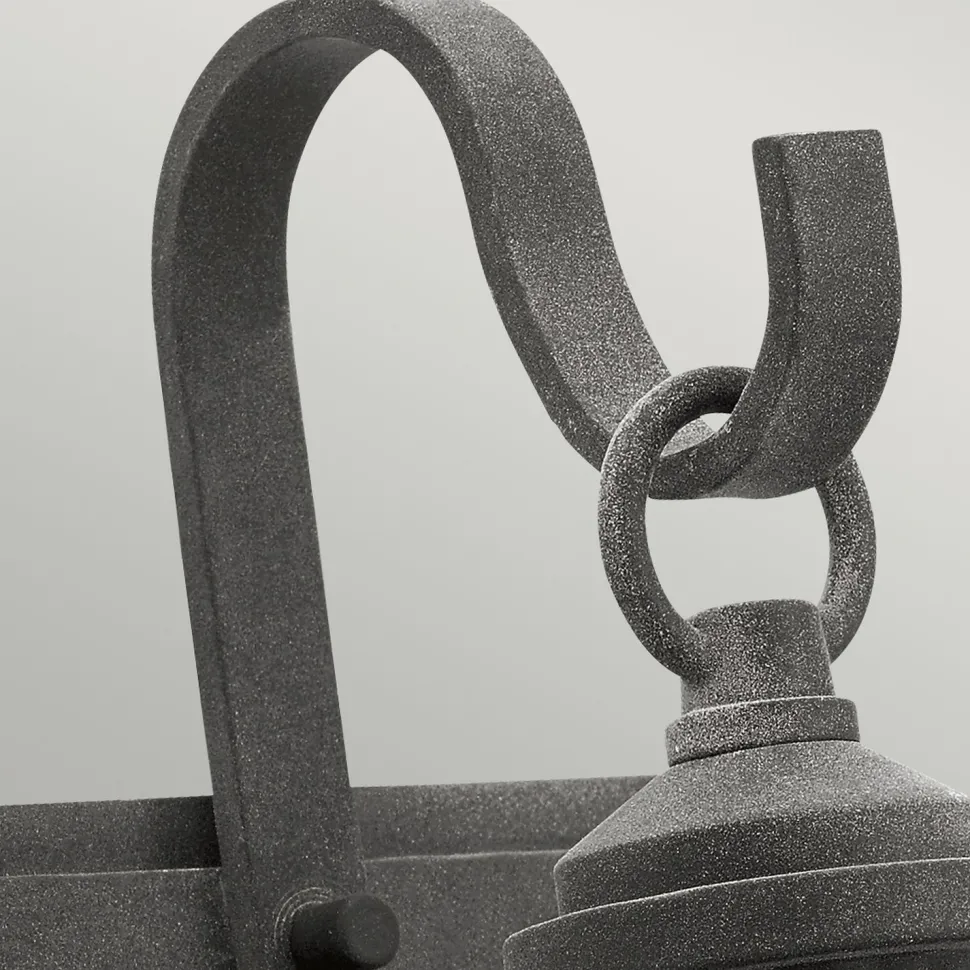 Außenleuchte Antik Aluminium Glas IP44 Rustikal E27