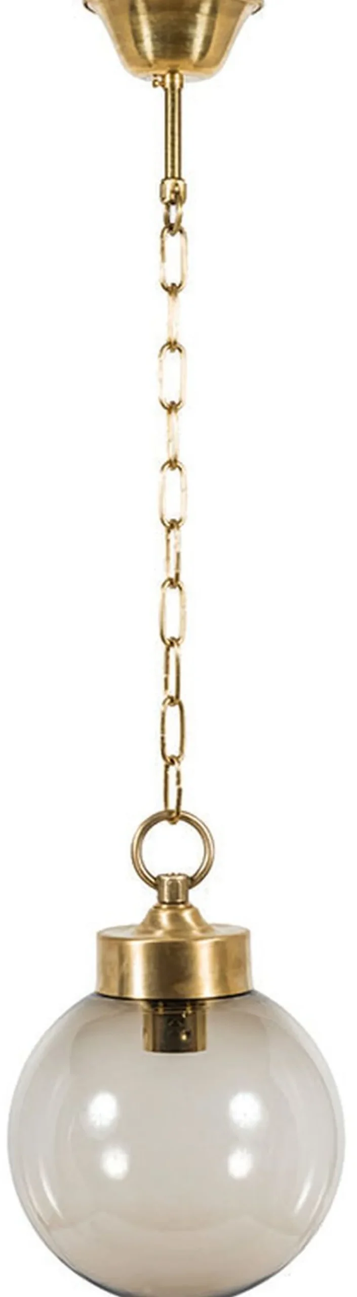 Außenleuchte Balkon Garten Messing Ø20cm IP43