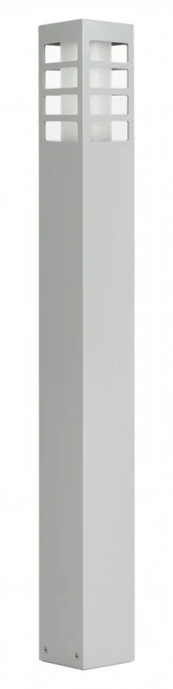 Außenleuchte BERINGEN IP54 75cm in Silber blendarm