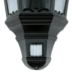 Außenleuchte Bewegungssensor Schwarz Schmiedeeisen