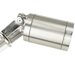 Außenleuchte Erdspieß Echt-Messing GU10 IP64 in Nickel