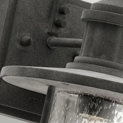 Außenleuchte IP44 Aluminium Regenglas Rustikal E27