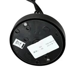 Außenleuchte IP44 E27 Schwarz Glas Edelstahl Maritim