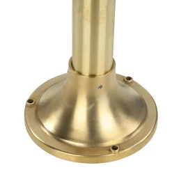 Außenleuchte Messing 100 cm IP43 E27 Rustikal Garten