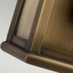 Außenleuchte Messing Glas IP44 Vintage Design E27