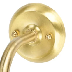 Außenleuchte Messing Kugelschirm E27 Wand Haus Garten