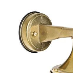 Außenleuchte Messing Rostfrei Glasschirm SANTORIN