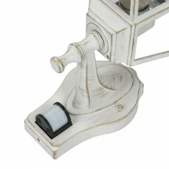 Außenleuchte mit Bewegungsmelder Sensor TIROL Weiß Gold