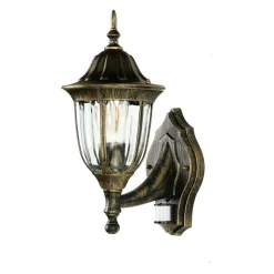 Außenleuchte mit Bewegungsmelder Gold Antik Wand MILANO