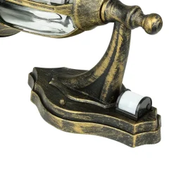 Außenleuchte mit Bewegungsmelder Gold Antik Wand MILANO