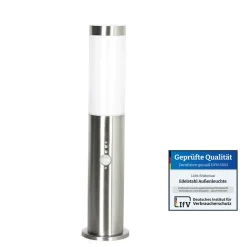 Außenleuchte mit Bewegungsmelder Erdspieß Kabel IP44