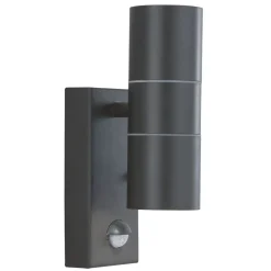 Außenleuchte mit Bewegungsmelder Up Down IP44 GU10 Wand