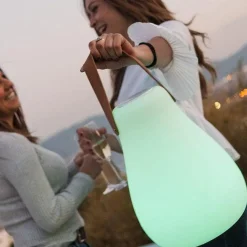 Außenleuchte mit Bluetooth Lautsprecher RGBW Akku tragbar