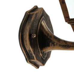 Außenleuchte Rustikal IP44 Schwarz Kupfer TIROL