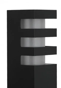 Außenleuchte Schwarz IP54 75cm wetterfest