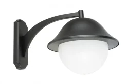 Außenleuchte Schwarz Weiß IP43 Rustikal vielseitig