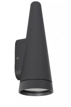 Außenleuchte Wand Aluminium Anthrazit IP54 GU10 Haustür