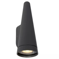 Außenleuchte Wand Aluminium Anthrazit IP54 GU10 Haustür