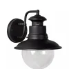 Außenleuchte Wand Aluminium Schwarz IP44 E27 Haus