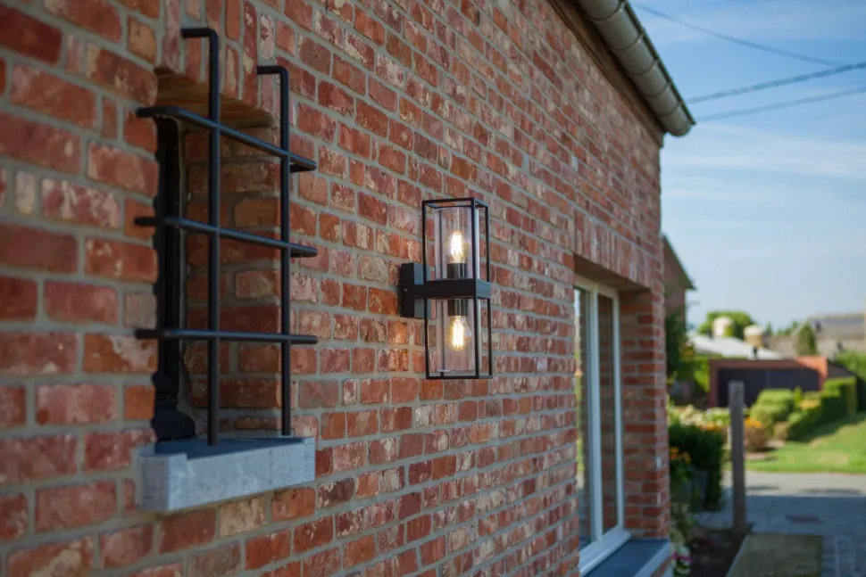 Außenleuchte Wand Anthrazit IP44 eckig Modern ELLAYINA