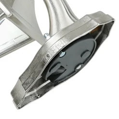 Außenleuchte Wand Messing massiv in Nickel E27