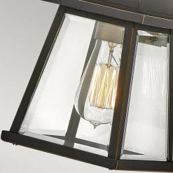 Außenleuchte Wand wetterfest H: 36,2 cm IP44 E27 Vintage