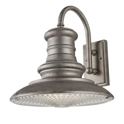 Außenwandlampe Aluminium Glas IP44 Industrie Design E27