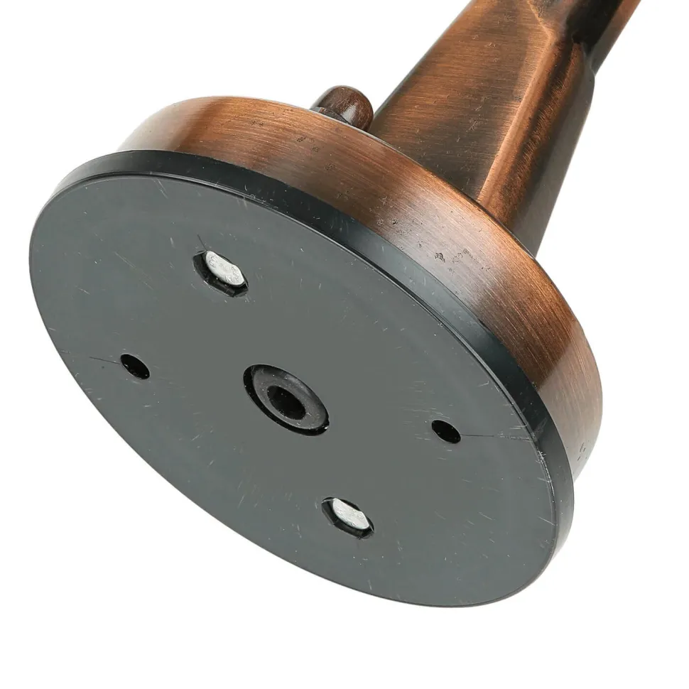 Außenwandlampe IP64 in Kupfer antik Glas Messing E27