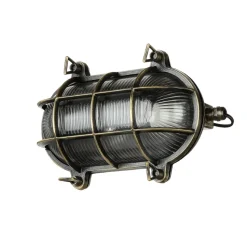 Außenwandlampe Messing Maritim IP64 Haus Terrasse