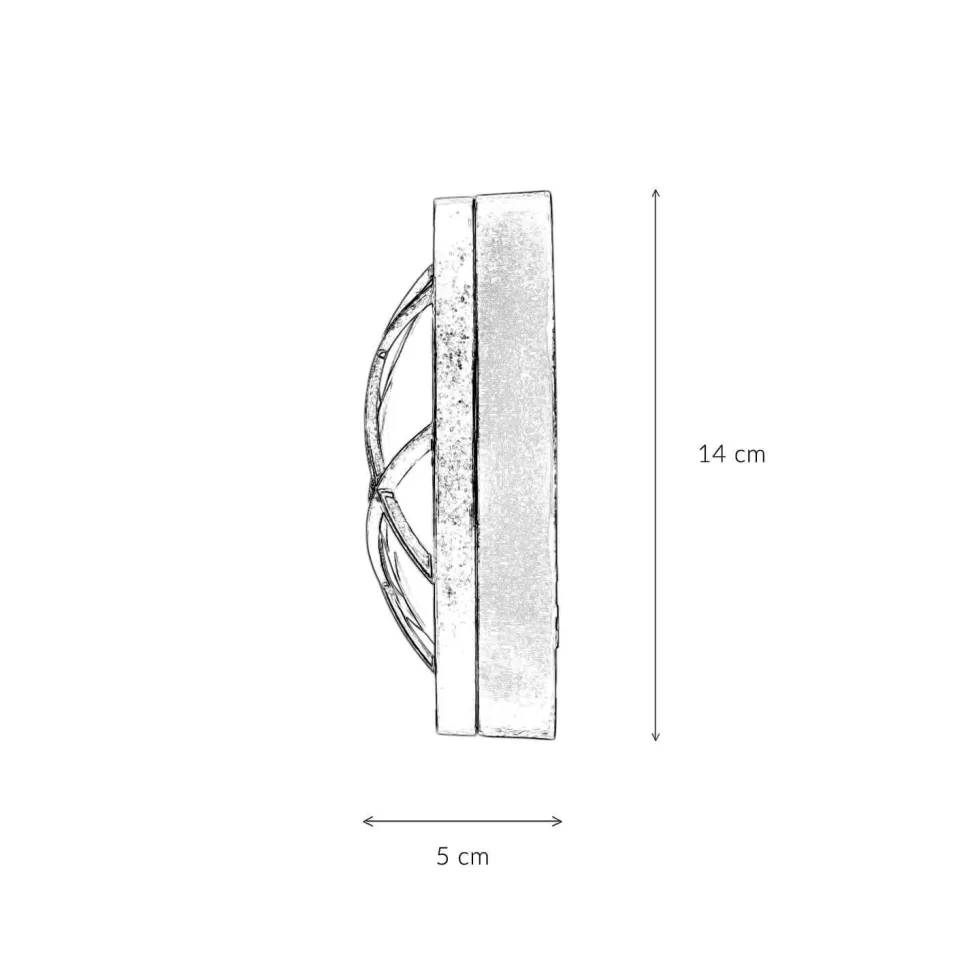 Außenwandlampe Messing Maritim rund Terrasse Haus
