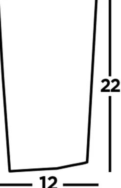 Außenwandlampe Up Down IP44 Schwarz 2x GU10 Edelstahl H: 22cm