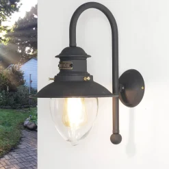 Außenwandleuchte Amalfi Bronze dunkel