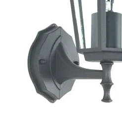 Außenwandleuchte Anthrazit Rustikal PARIS