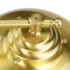 Außenwandleuchte 30cm hoch Messing Haus Maritim IP43