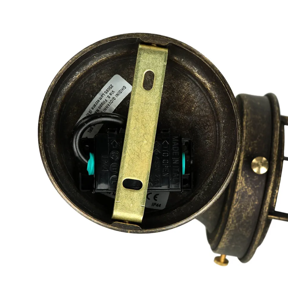 Außenwandleuchte echtes Messing Maritim