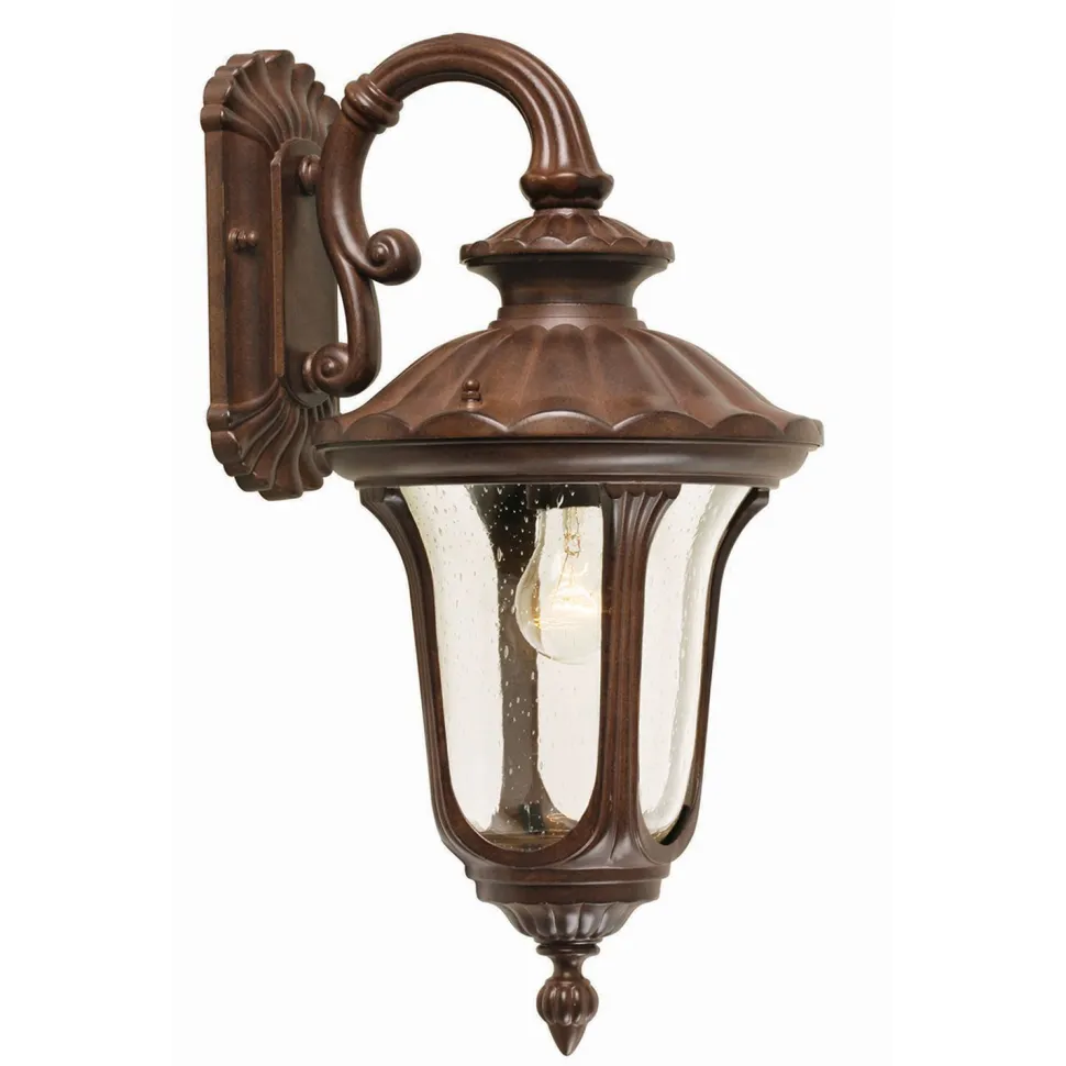 Außenwandleuchte in Bronze antik IP44 RICHARD