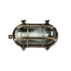 Außenwandleuchte Messing Antik Premium SKIATHOS