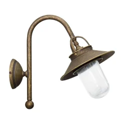 Außenwandleuchte Messing Giada