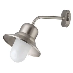 Außenwandleuchte Messing Glas Haustür Hof Maritim