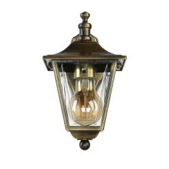 Außenwandleuchte Messing Haustür Rustikal IP43