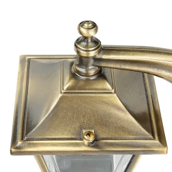 Außenwandleuchte Messing Haustür Rustikal IP43