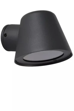 Außenwandleuchte Metall Anthrazit IP44 GU10 Garten